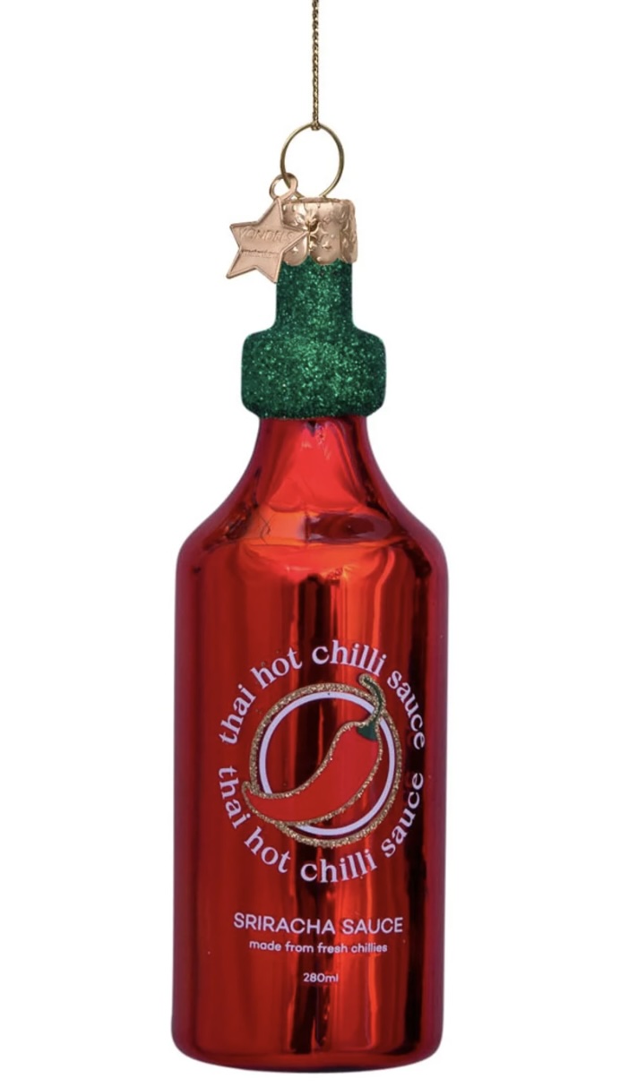 Hot Chilli Saus kersthanger